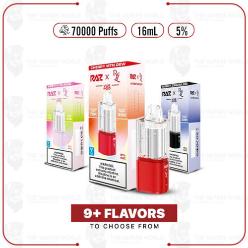 RAZ x RYL VUE 70K Puff Disposable Pod