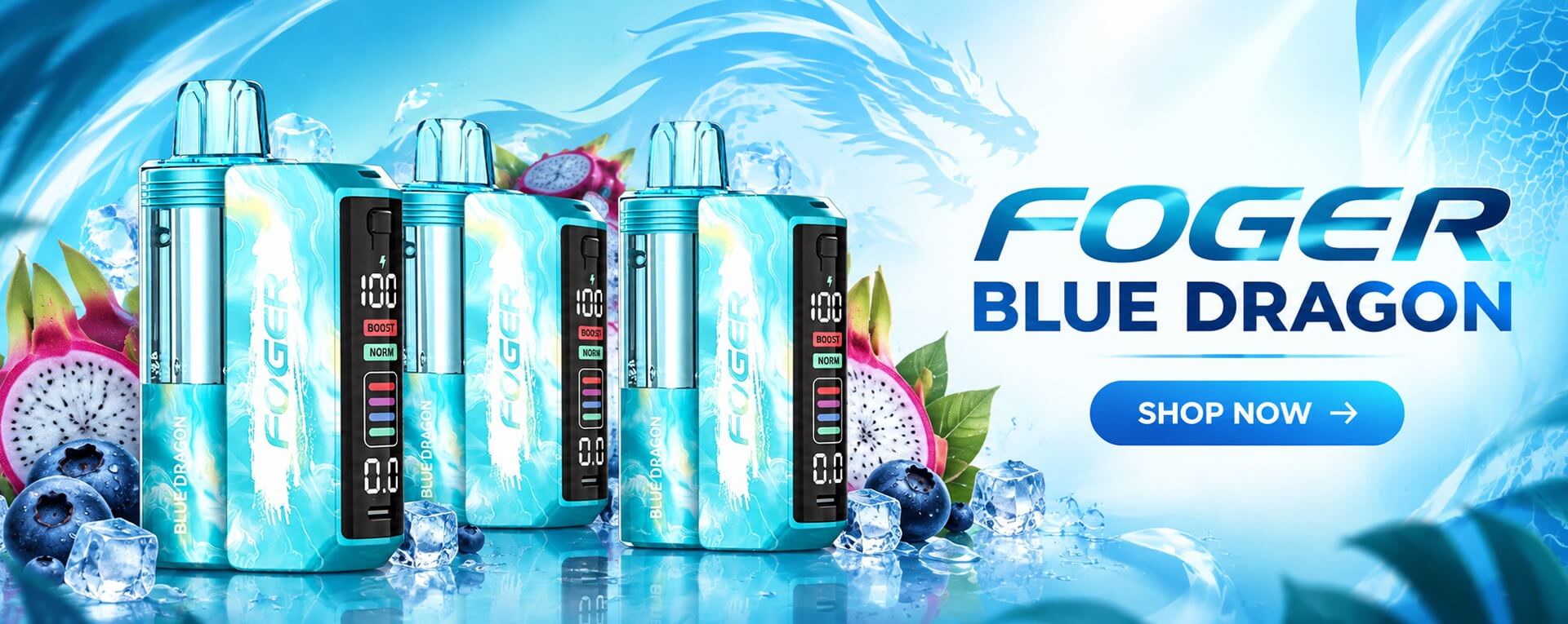 Foger Blue Dragon - Shop Now